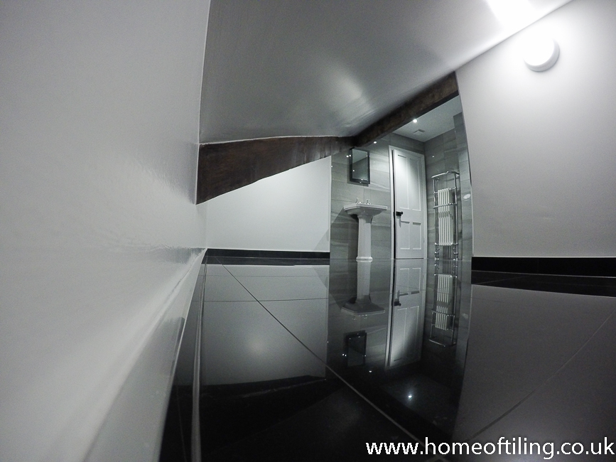 Loft transformation in to luxury wet-room